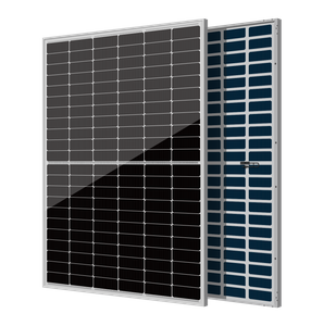 Série de módulos de vidro duplo bifacial