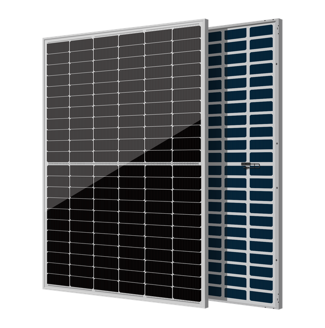 Série de módulos de vidro duplo bifacial